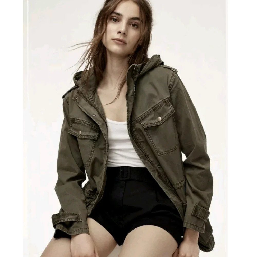 Talula Olive Green Utility Jacket - Picture 11 of 16